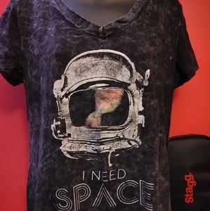Space V Neck T-shirt